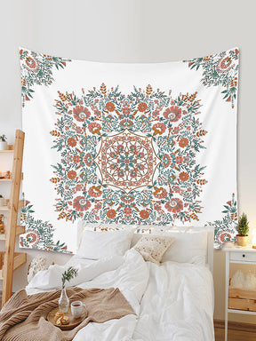 Home Decor Floral Mandala Tapestry
